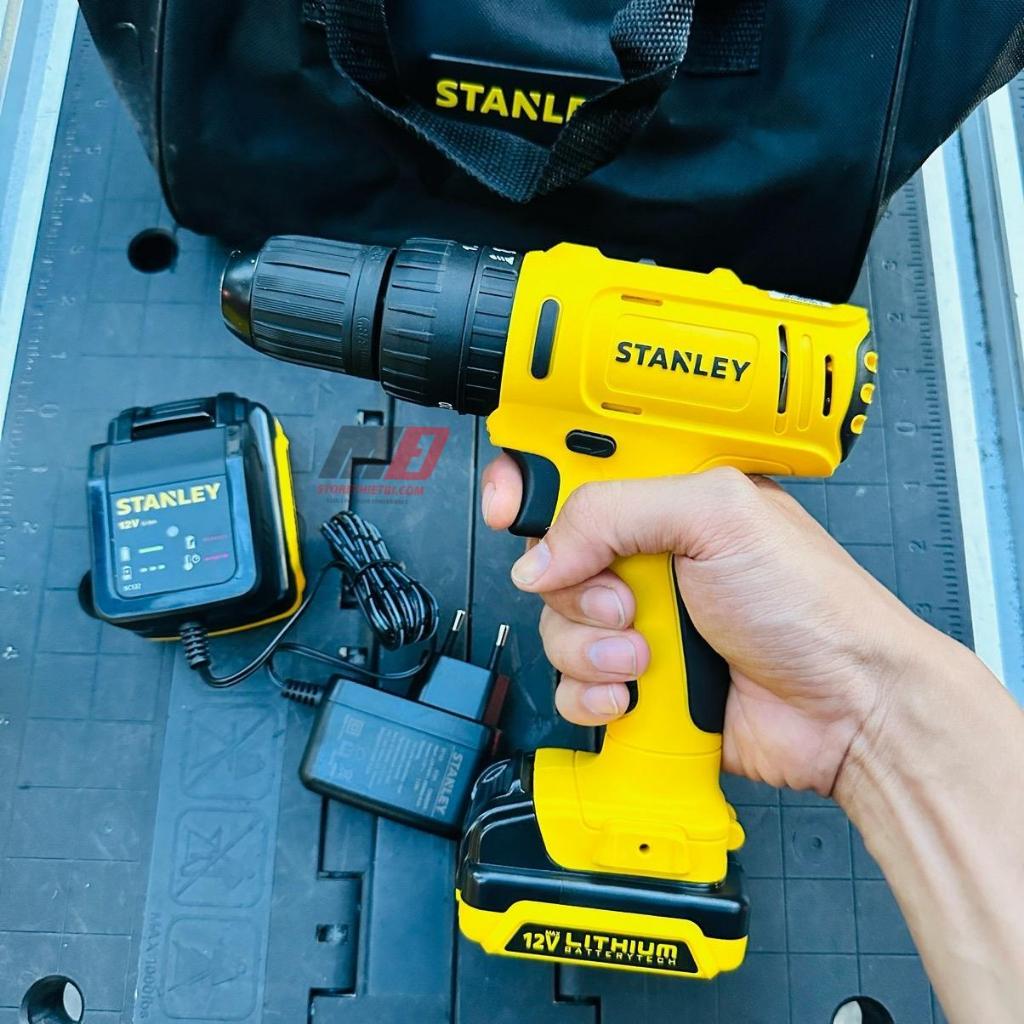 Máy khoan 3 chức năng dùng pin 12V SCH121S2 Chính Hãng Stanley (Kèm túi)