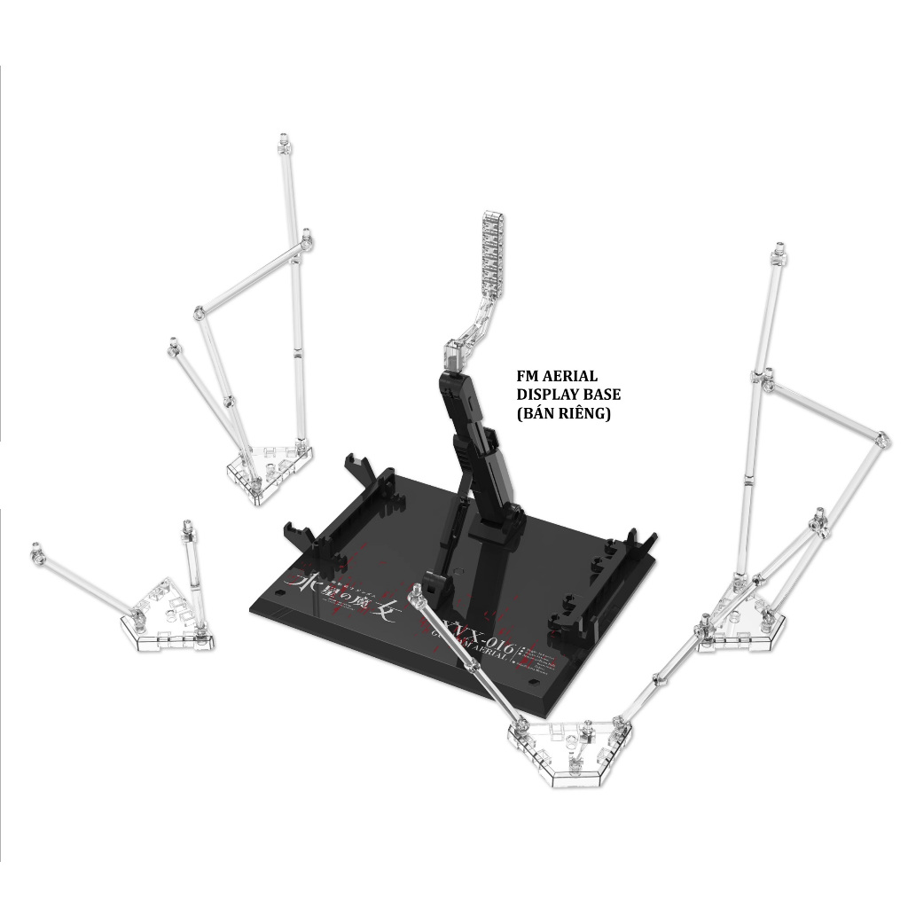 GIÁ ĐỠ MÔ HÌNH DISPLAY BASE HG 1/144 FM 1/100 WITCH FROM MERCURY TWFM