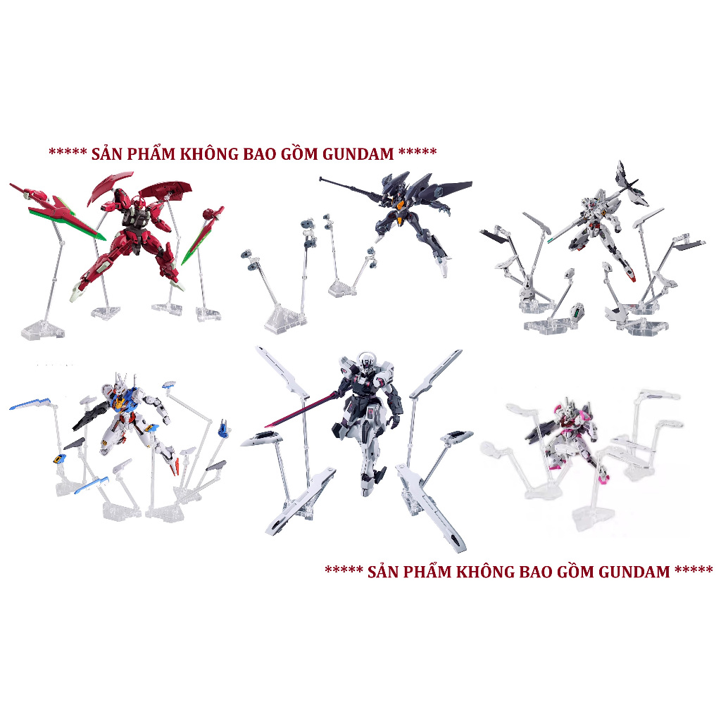 GIÁ ĐỠ MÔ HÌNH DISPLAY BASE HG 1/144 FM 1/100 WITCH FROM MERCURY TWFM