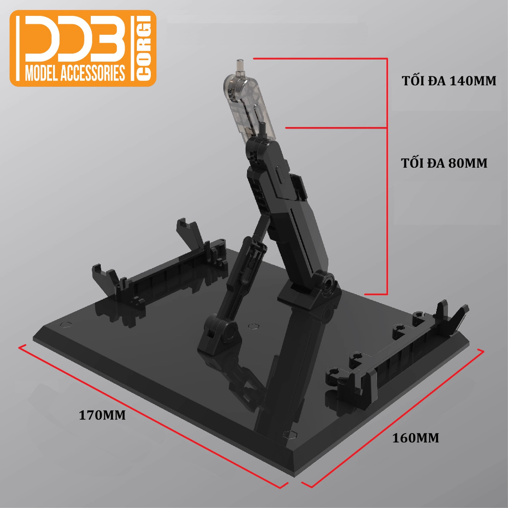 GIÁ ĐỠ MÔ HÌNH DISPLAY BASE HG 1/144 FM 1/100 WITCH FROM MERCURY TWFM