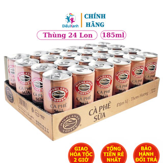 Thùng 24 lon cafe sữa highlands 185ml