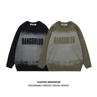 Áo Len Dệt Kim Bangoulud Cổ Tròn Godmother