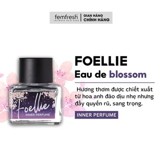 Nước hoa vùng kín FOELLIE Eau De Blossom Inner Perfume Cao Cấp Hàn Quốc, hương hoa anh đào ngọt ngào dịu nhẹ 5ml