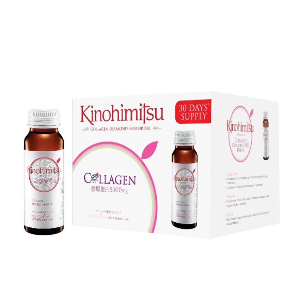 Nước Uống Đẹp Da Collagen KINOHIMITSU J'Pan Collagen Diamond 5300  Khoaitayshop