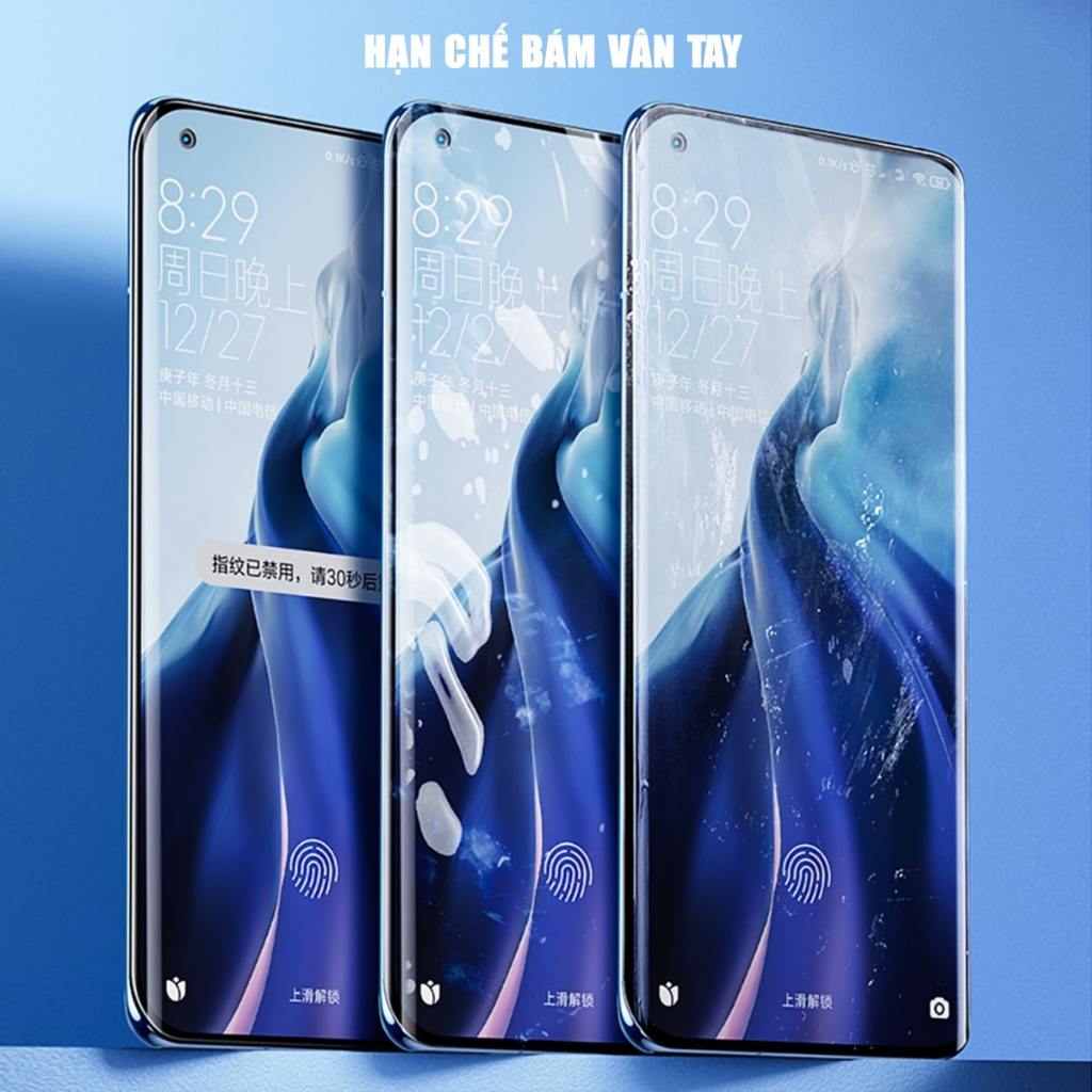 Dán màn hình Xiaomi 12S PPF UV Smart Devil full màn hình dẻo trong suốt - Dán PPF UV Xiaomi Mi 12S