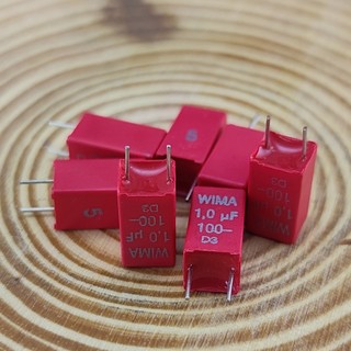 wima 1uF 100v đít đỏ ( made in Germany)