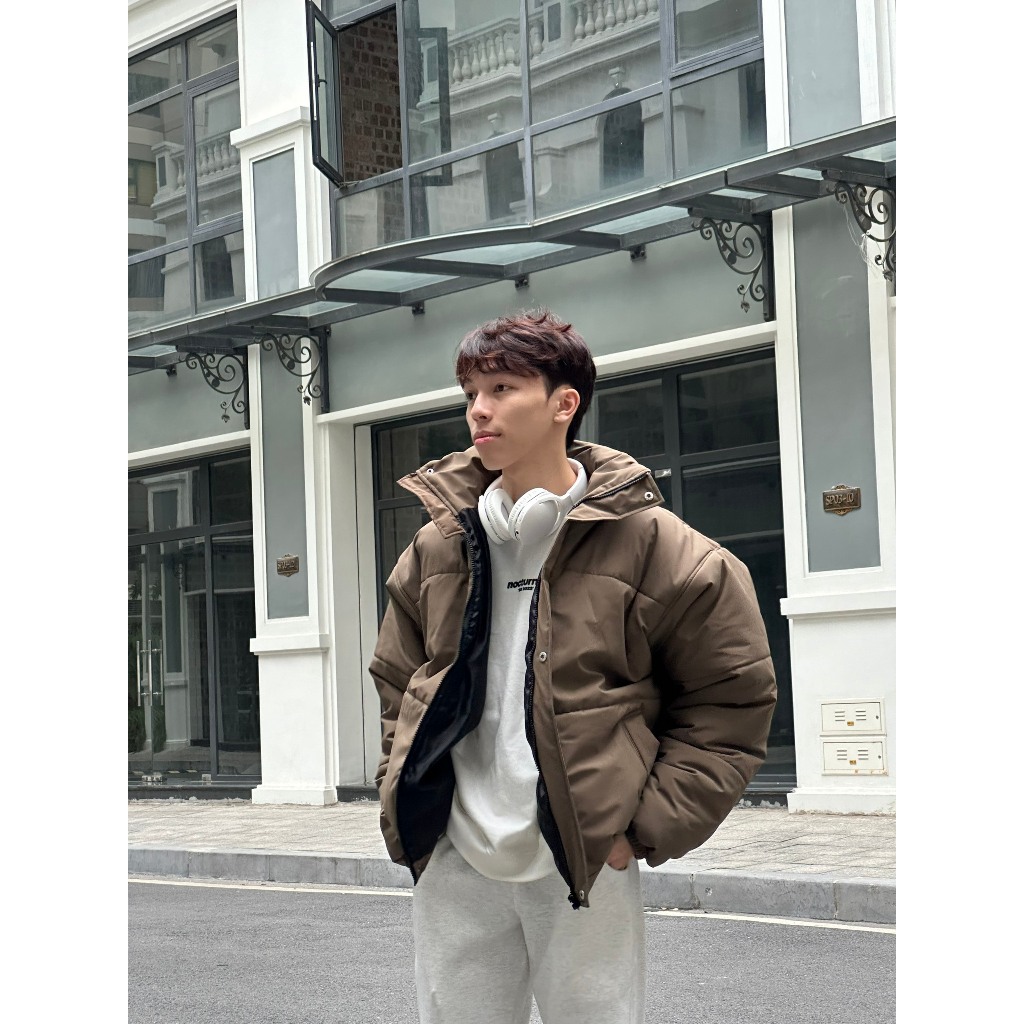 Áo Khoác Phao Aresstudio Unisex Chần Bông