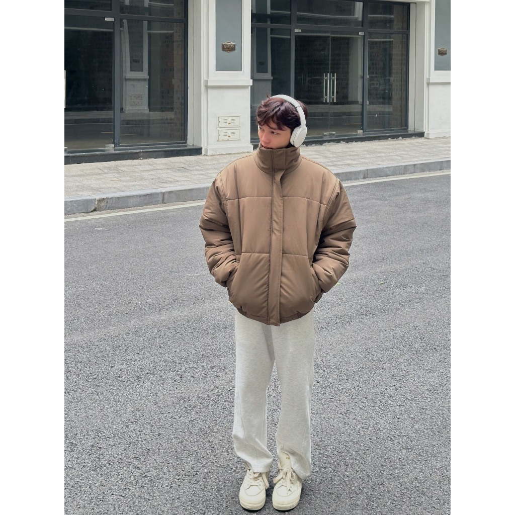 Áo Khoác Phao Aresstudio Unisex Chần Bông