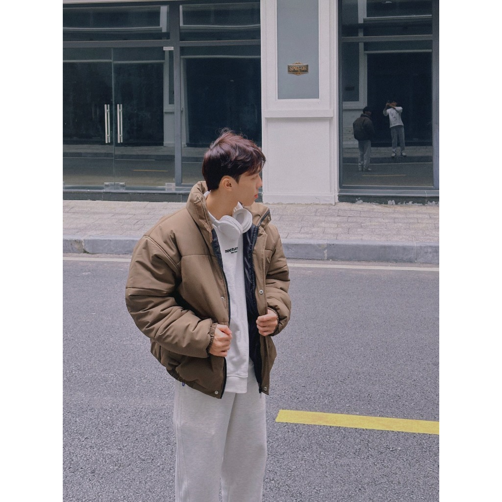 Áo Khoác Phao Aresstudio Unisex Chần Bông