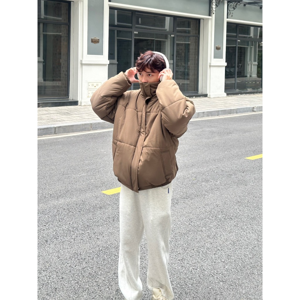 Áo Khoác Phao Aresstudio Unisex Chần Bông