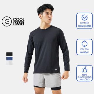  Áo thể thao dài tay nam thu đông Essentials thoáng khí thoải mái vận động - Thương hiệu Coolmate