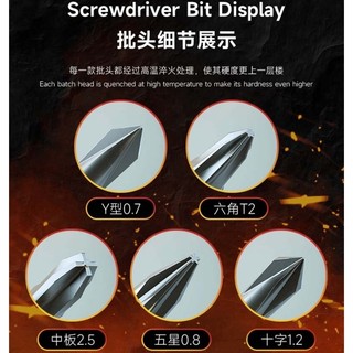 Bộ tô vít LAIVOOT 5 cây (3,4,5,6 cạnh và 2 tầng)
