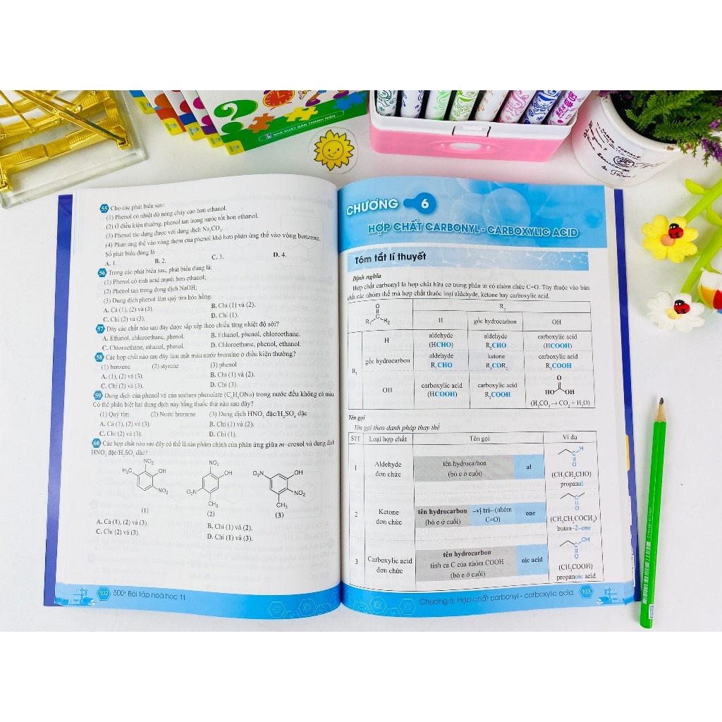 Sách - 500+ bài tập Hóa học 11