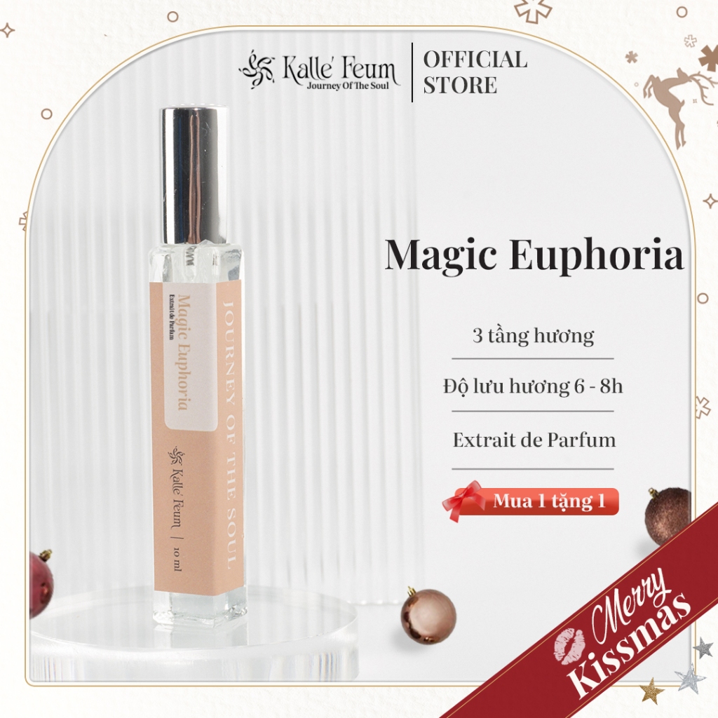Tinh Dầu Nước Hoa Nữ MAGIC EUPHORIA Hương Thơm Lãng Mạn, Tinh Tế Dạng Xịt | Kalle' Feum