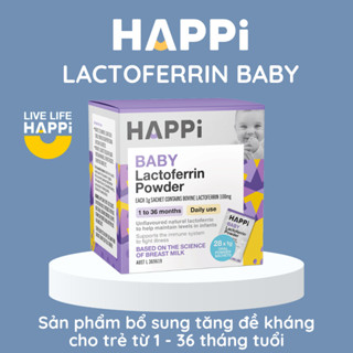 BỘT TĂNG ĐỀ KHÁNG HAPPi LACTOFERRIN BABY CHO BÉ 1M - 36M