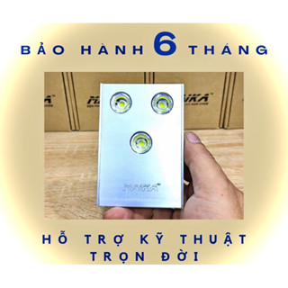 Đèn pin mini nam châm cảm ứng siêu sáng Maika 3led TypeC