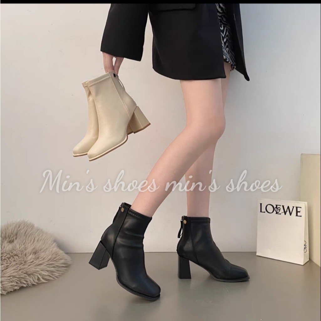 Min's Shoes - Giày Bốt Da Mềm Cao Cấp Bốt 182