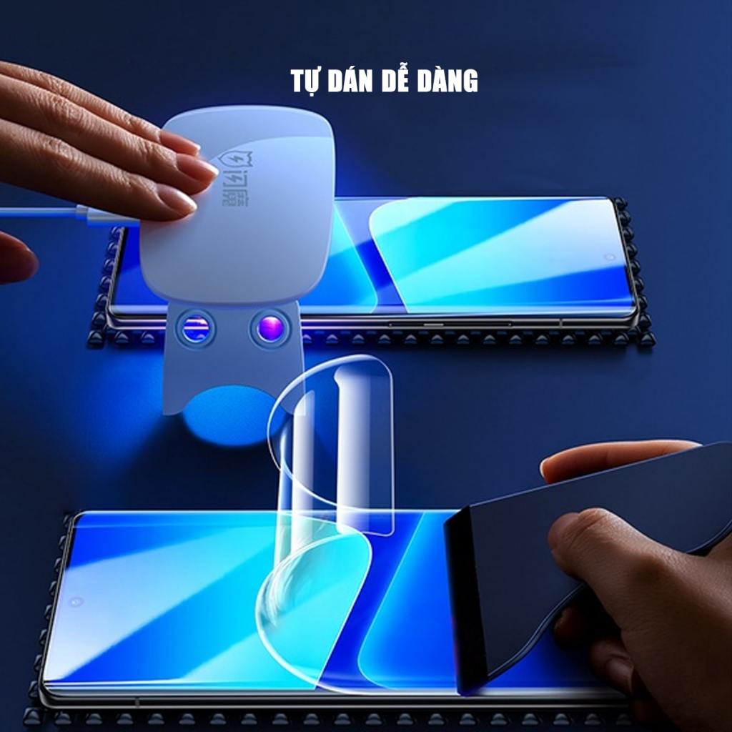 Dán màn hình Xiaomi 13 Pro PPF UV Smart Devil full màn hình dẻo trong suốt - Dán PPF UV Xiaomi Mi 13 Pro