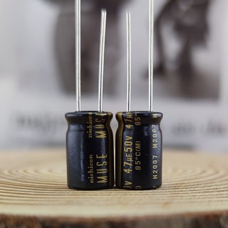 Tụ điện 47uF 50V Nichicon KZ Muse 10*15mm(japan)