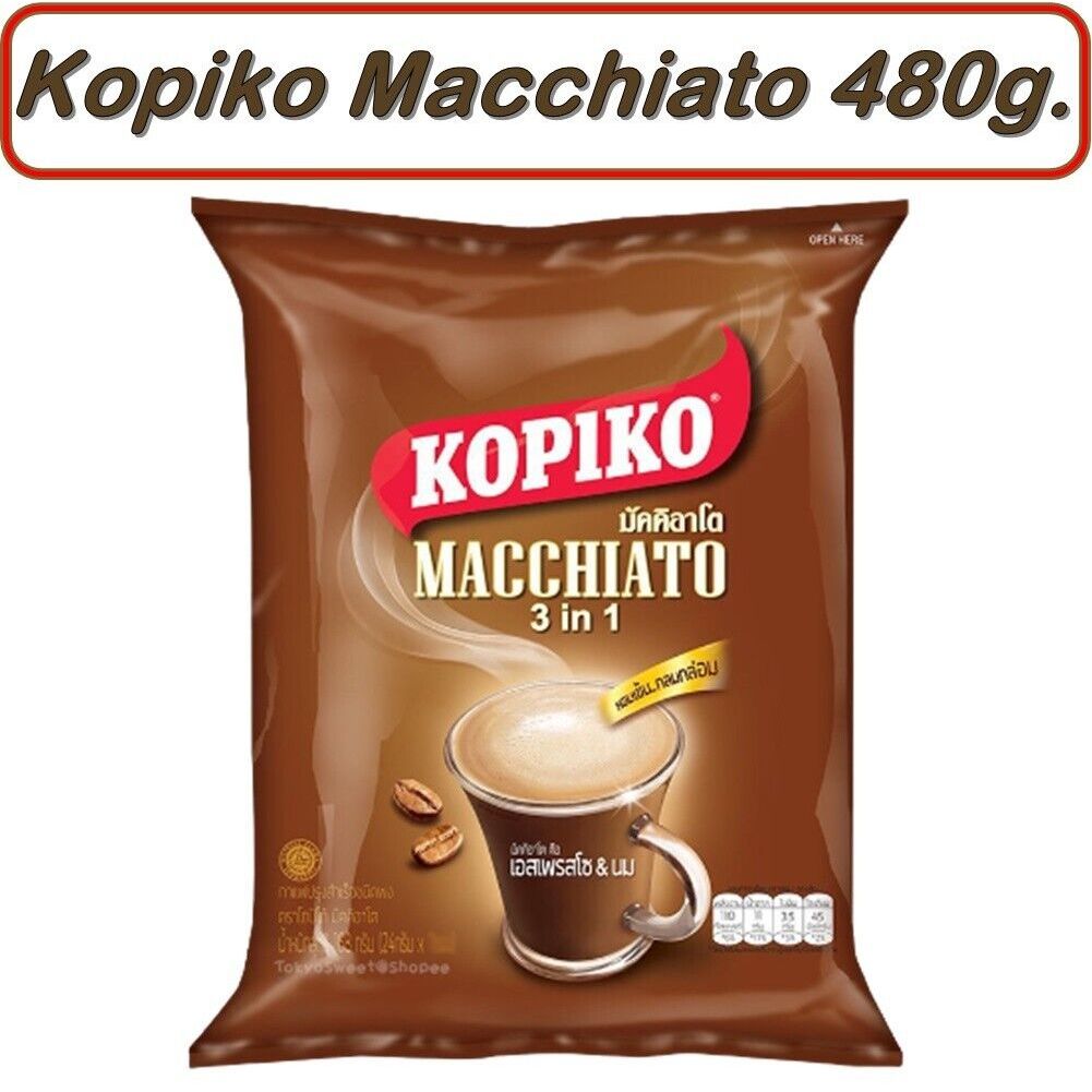 Cà Phê Kopiko Macchiato 480g