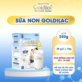 Sữa Non Goldilac 280g - Giúp Trẻ Ăn Ngon Miệng, Ngủ Ngon, Tăng Đề Kháng, Cải Thiện Tiêu Hóa