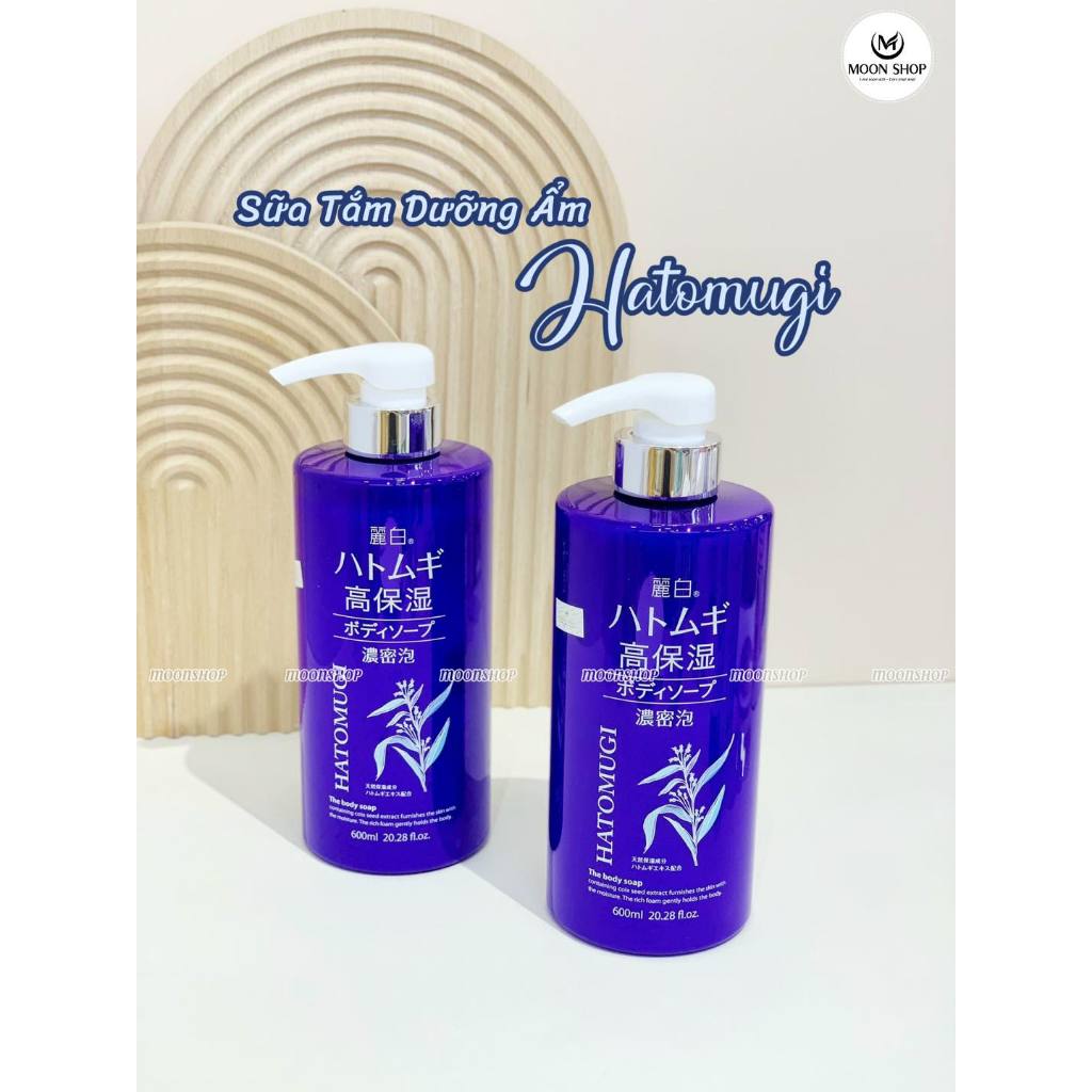 SỮA TẮM HATOMUGI XANH