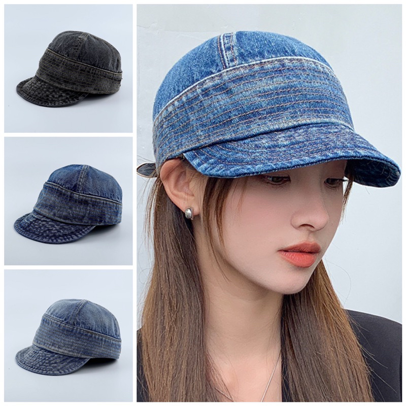 MŨ KẾT MỀM JEAN KHÔNG NÚT THỜI TRANG ULZANG NAM NỮ