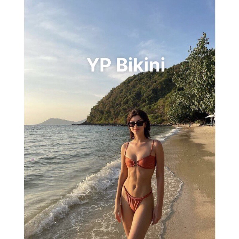BIKini 2 mảnh đồ bơi phối khoen dây buộc quần khoe  mông (Hàng sẵn) | BigBuy360 - bigbuy360.vn