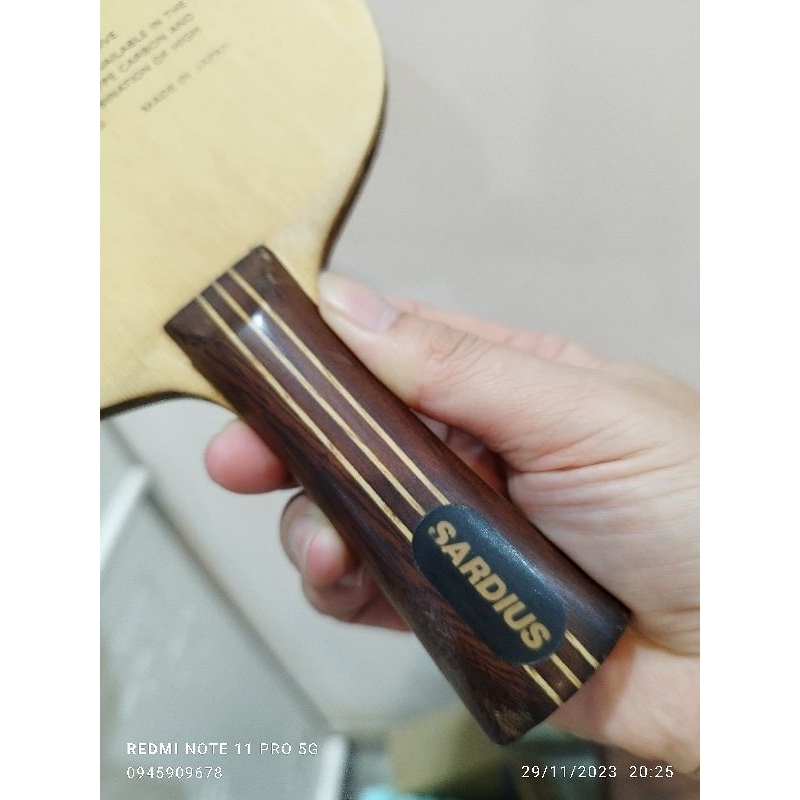 Vợt bóng bàn Sardius tem lùn