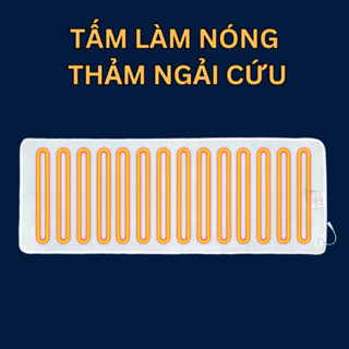 Tấm làm nóng thảm ngải cứu, Tấm đệm điện - Hàng loại 1, dày dặn - Bảo hành 24 tháng