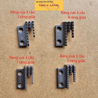 Răng cưa, Bàn lừa 3 cầu sắt ;Nghành May công nghiệp