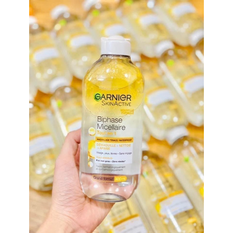 Tẩy trang Ganier vàng.