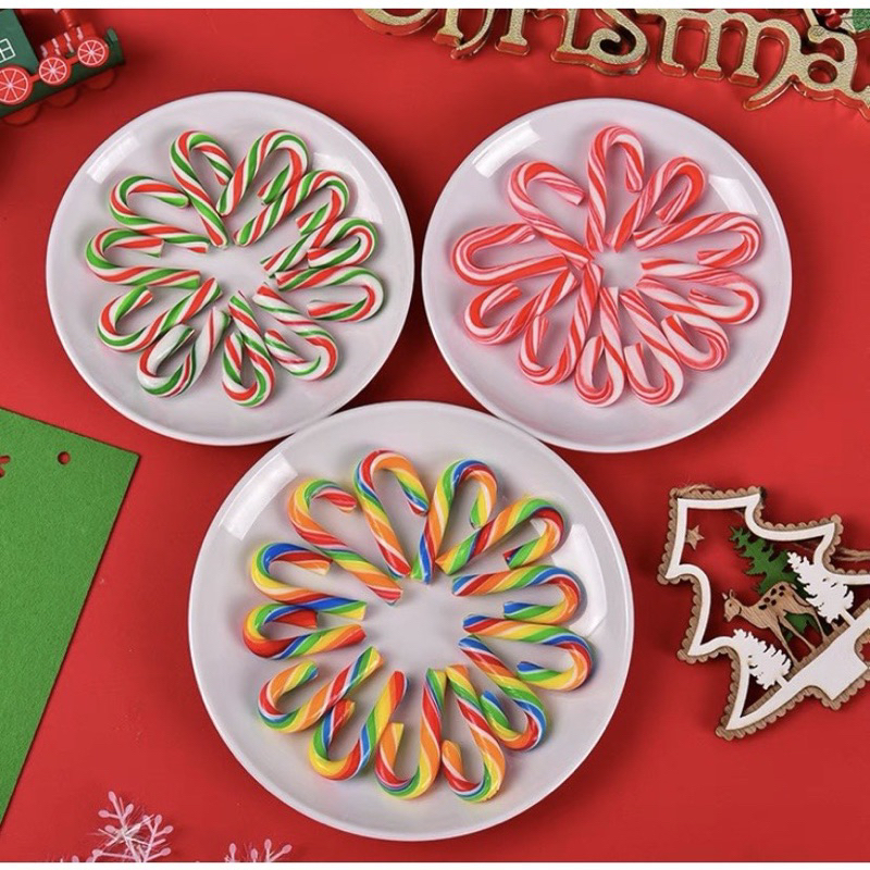 Kẹo gậy Ông Già Noel mini quà Giáng Sinh cho bé | Ăn vặt trẻ em ngon rẻ