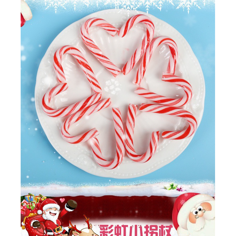 Kẹo gậy Ông Già Noel mini quà Giáng Sinh cho bé | Ăn vặt trẻ em ngon rẻ