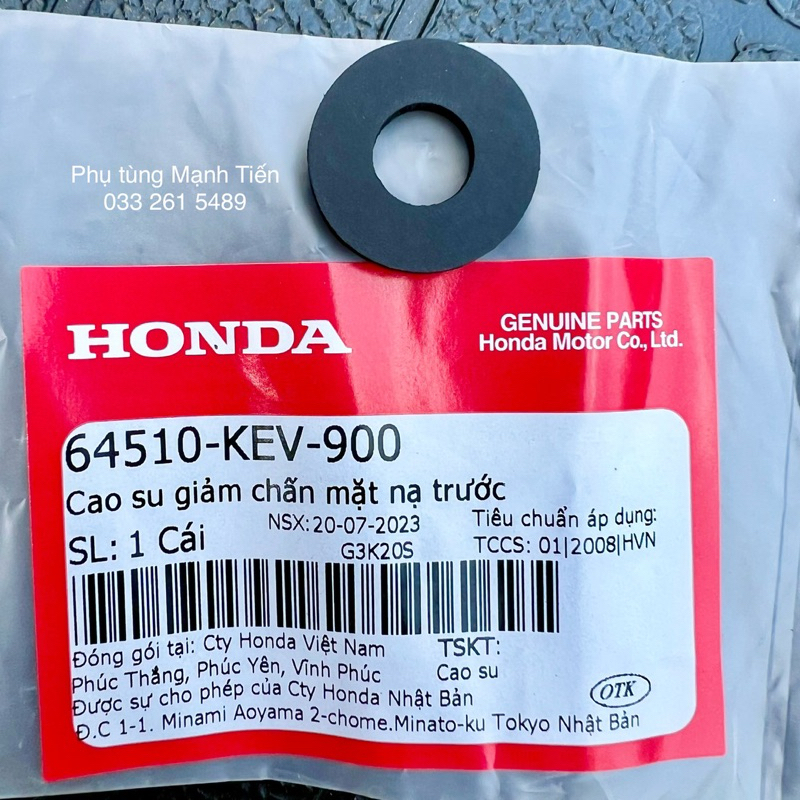 Cao su B tròn đệm bản lề yên xe