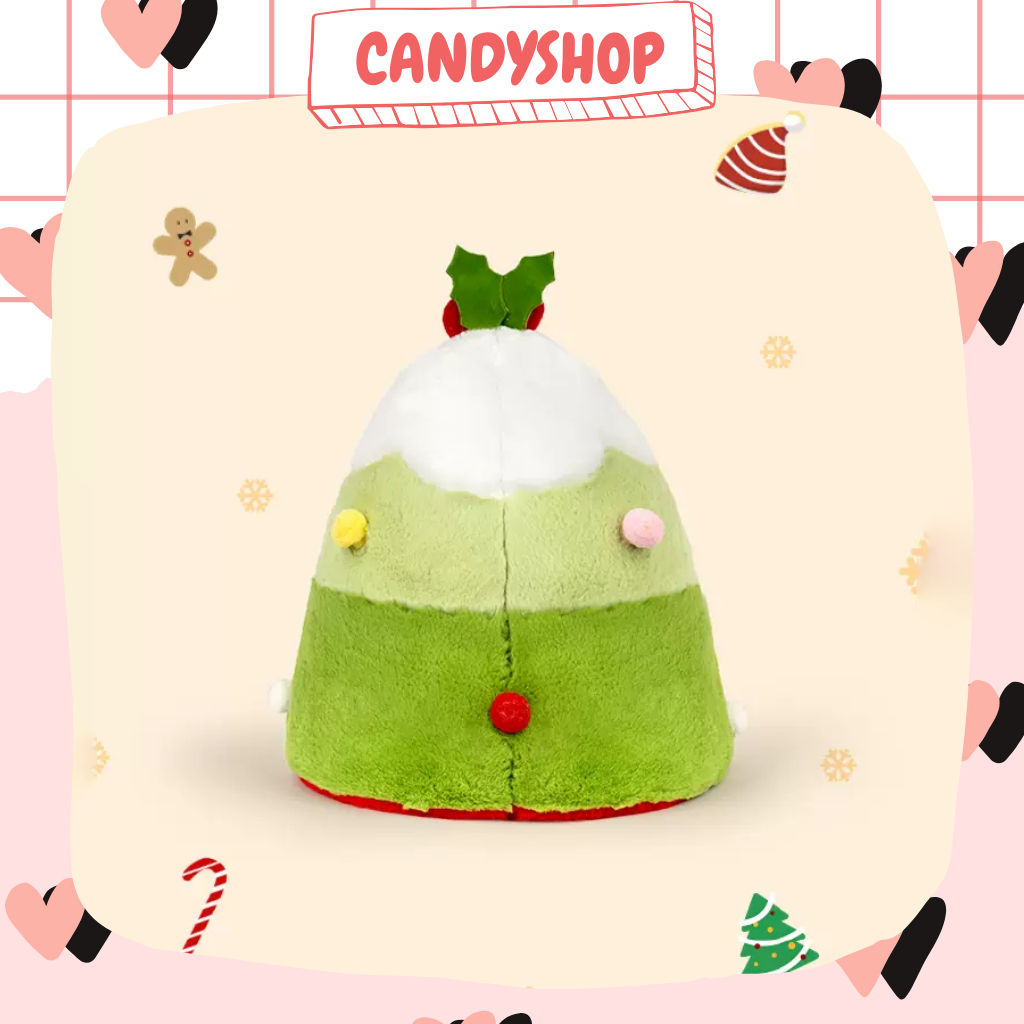 Gấu bông ông già Noel 2in1 có thể biến thành cây thông Noel  Có sẵn CANDYSHOP