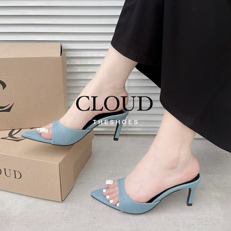 Giày cao gót mũi nhọn 7cm