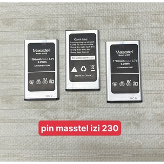 Pin izi 230 Masstel,dùng thay thế ,mới