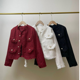Áo khoác dạ hai lớp kem xinh 4 túi kiểu dáng hàn quốc rosie dream shop