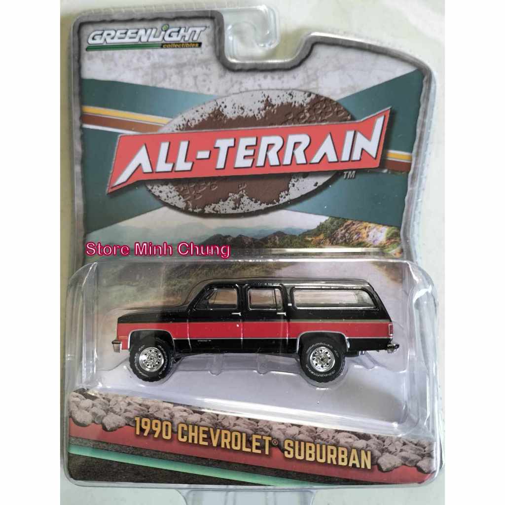 Store Minh Chung Xe mô hình đồ chơi Greenlight All-terrain 1970 Chevrolet suburban