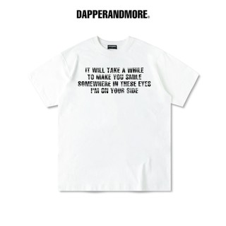 Áo Thun Unisex DAPPERANDMORE Space Song Form Rộng Oversize 100% Cotton 250GSM
