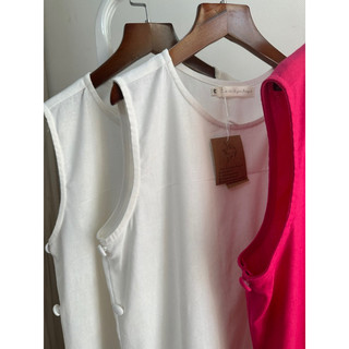 Áo xẻ tà linen