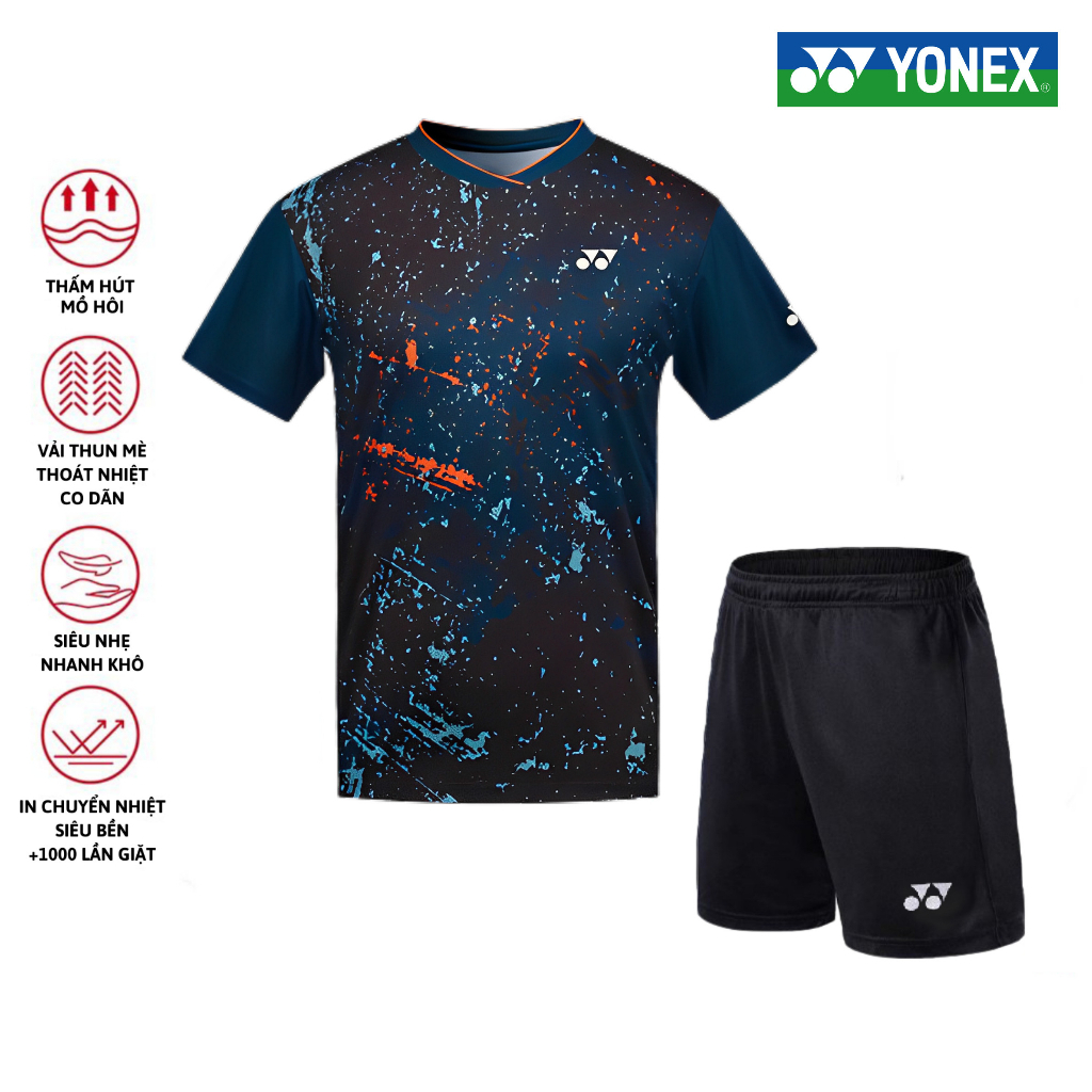 Áo cầu lông, quần cầu lông Yonex FA236 chuyên nghiệp mới nhất sử dụng tập luyện và thi đấu cầu lông