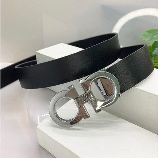 Thắt lưng nam dây nịt mặt chữ a bấm lỗ siêu hot tặng kèm đinh đục lỗ bản 3,2cm
