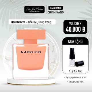 Nước Hoa Nữ Narciso Ambree Edp  Dạng Chiết 10ml Cảm Giác Mềm Mại, Mịn Màng Của Phái Nữ - Marinee
