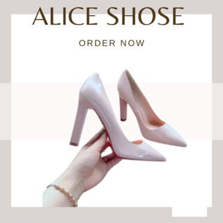 ( Hình Thật ) Giày Cao Gót Vuông Mũi Nhọn 10P ( Đế Đỏ )- Hàng Cao Cấp - Full Size 34-42