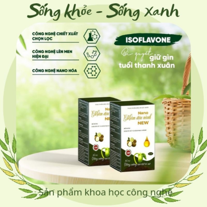 (MUA 5 TẶNG 1) NANO MẦM ĐẬU NÀNH NEW - SP VIỆN HÀN LÂM