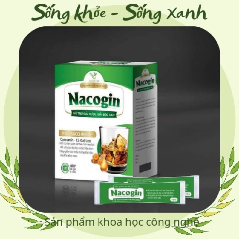 ( Mua 5 tặng 1) GIẢI ĐỘC GAN NACOGIN - SP VIỆN HÀN LÂM