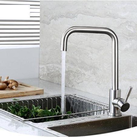 VÒI RỬA BÁT NÓNG LẠNH RB302, Vòi rửa nóng lạnh inox, vòi rửa chén nóng lạnh kèm dây cấp nước