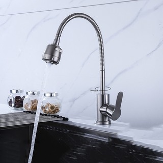 Vòi rửa bát nóng lạnh rb304, vòi rửa nóng lạnh cần mềm, vòi rửa nóng lạnh kèm dây cấp nước, vòi rửa chén nóng lạnh